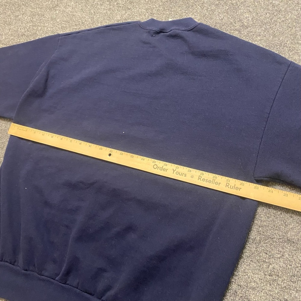 Vintage 90s JERZEES NUBLEND Crew Neck Pullover Sweatshirt Mens XL Made in USA - Picture 6 of 7